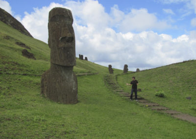 Danny Dover Exploring Easter Island