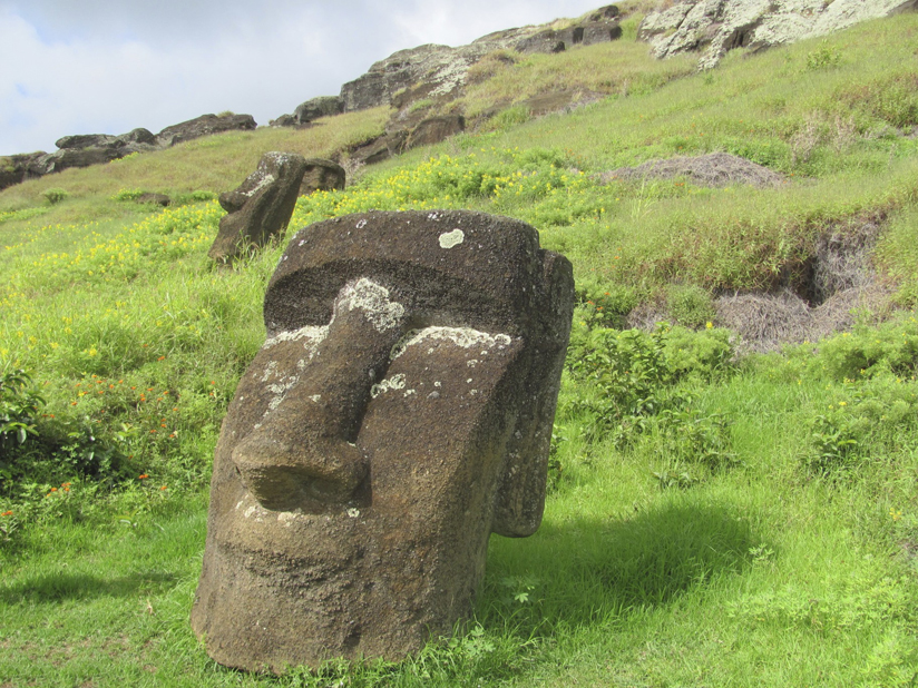 Smiling Moai