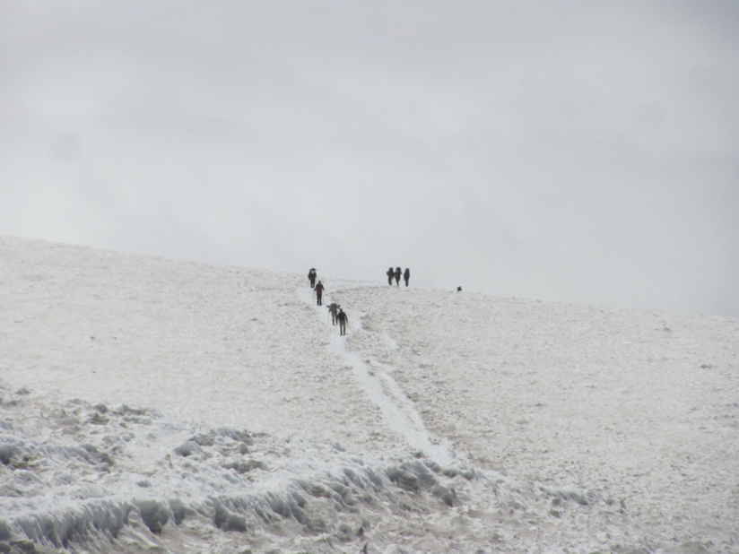 Climbing Mt. Rainier