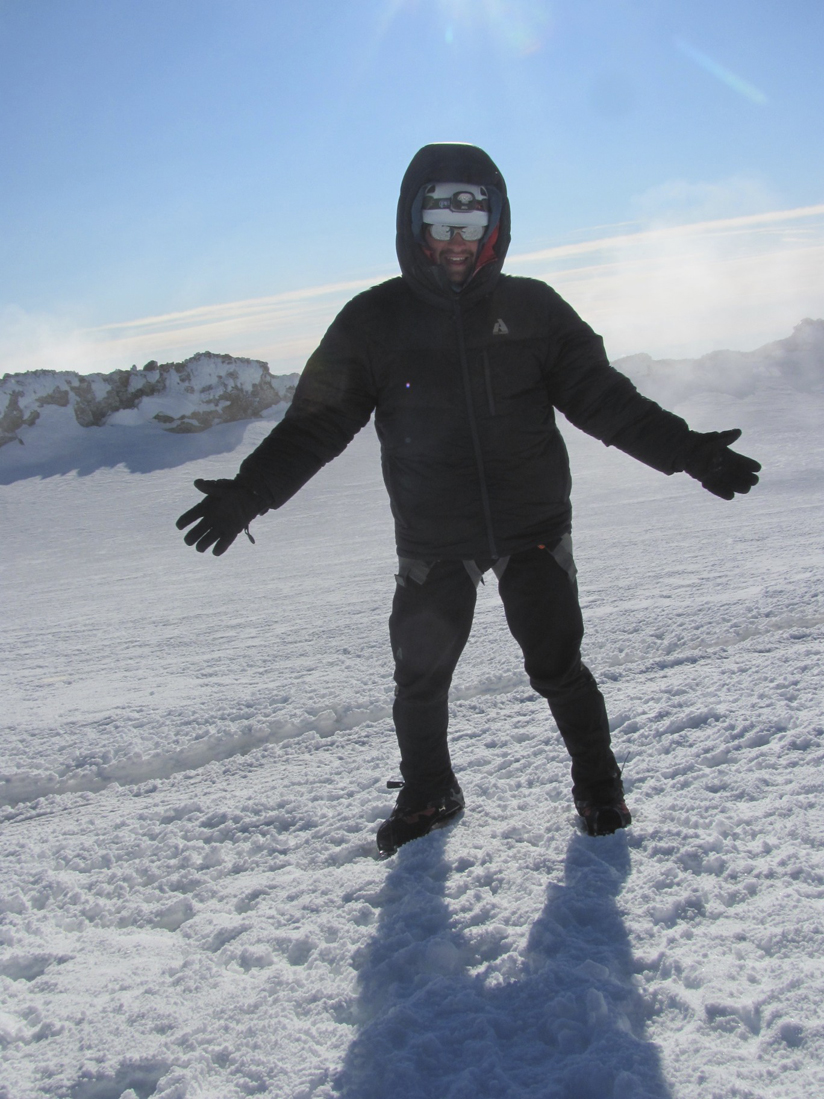 Summiting Mt. Rainier