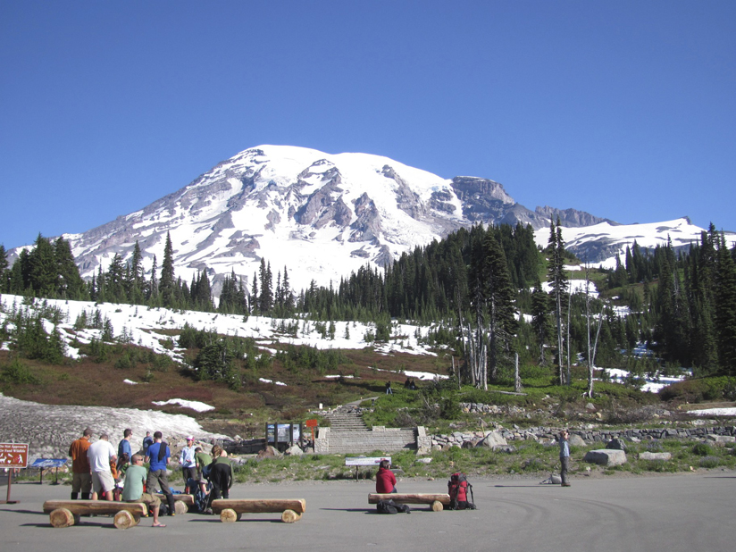 Mountain Rainier From Paradise