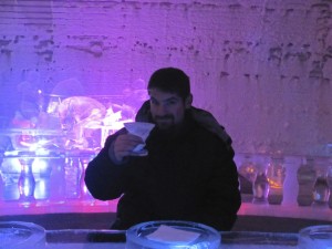 Ice Drink At Ice Bar