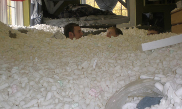Great College Pranks You Can Actually Do (Tin Foil & Packing Peanuts)
