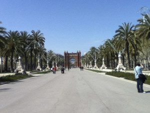 Arc de Triomf in Barcelona