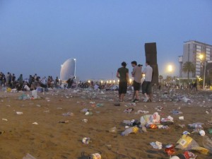 Beach Party Clean Up