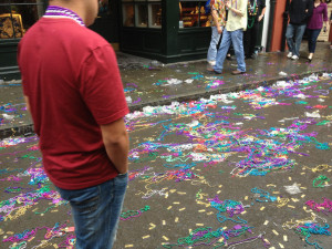 Mardi Gras Cleanup