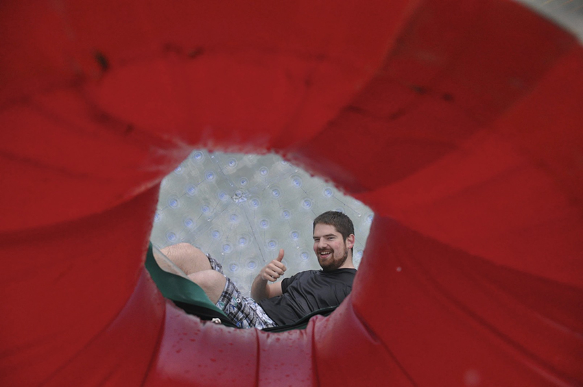 Go Zorbing in New Zealand