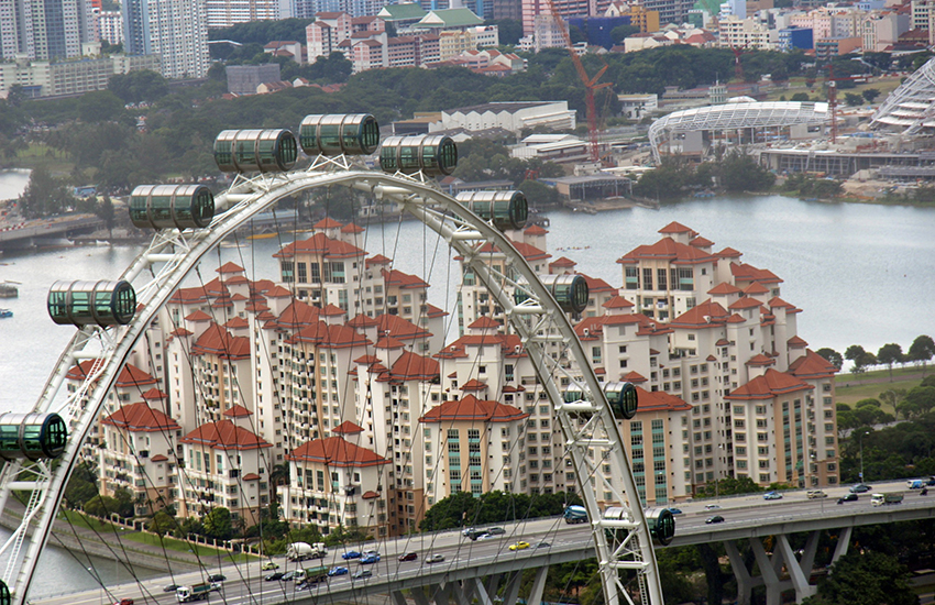 Singapore ferris wheel