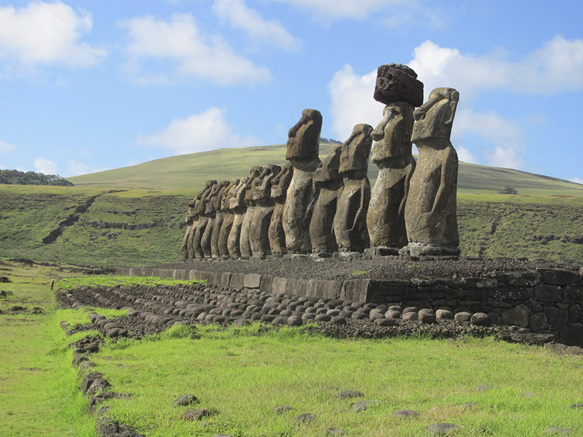 Have a Staring Contest With a Moai