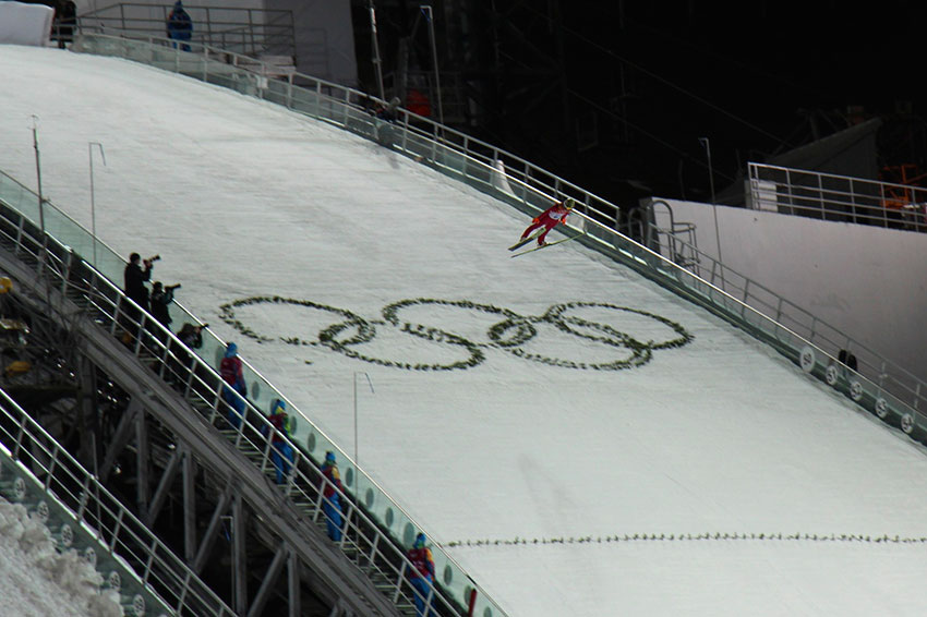 ski-jumping