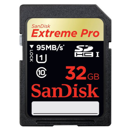 SanDisk Extreme Pro 32 GB SDHC Class 10