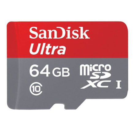 SanDisk Ultra 64 GB MicroSDXC Class 10