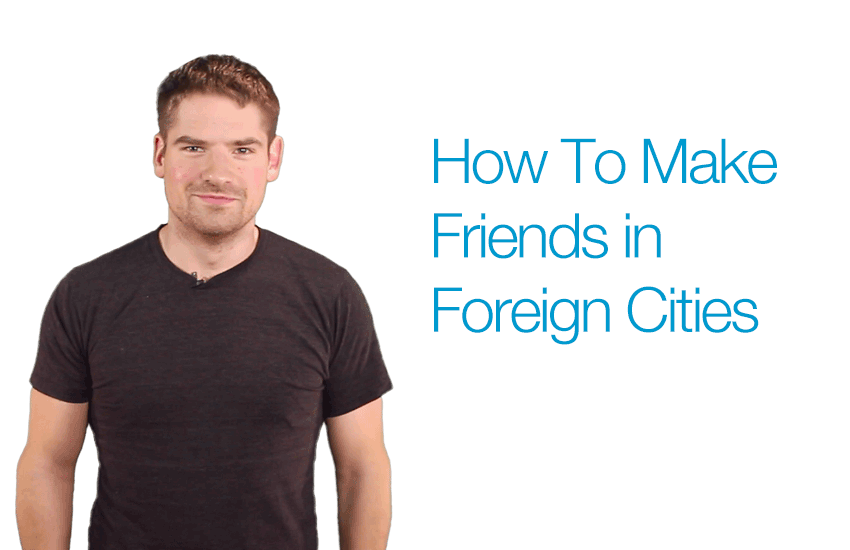 Here to make friends. How to make a friend.