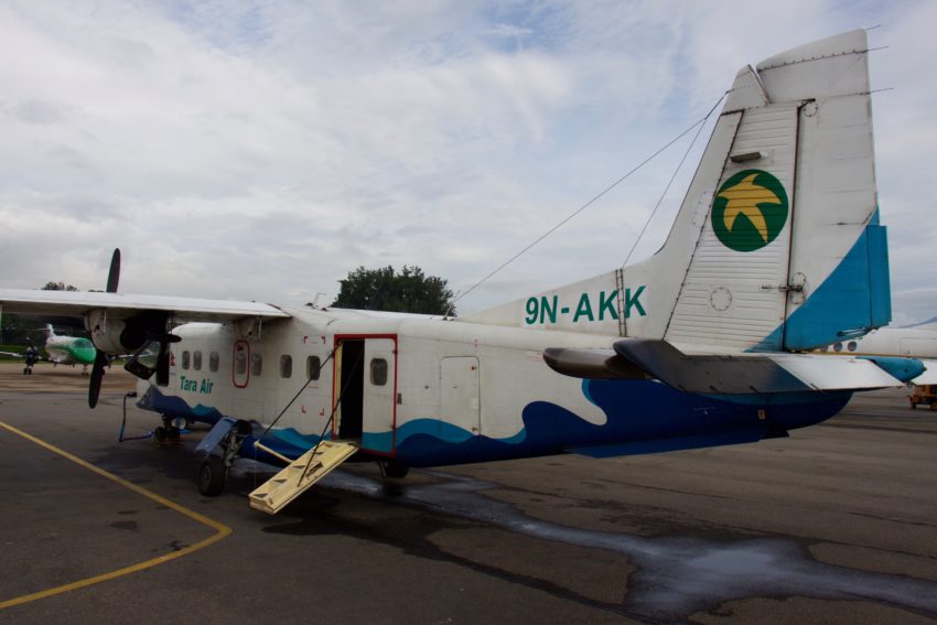 Airplane in Nepal